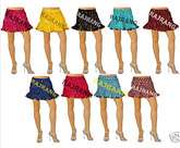 cotton mini skirts