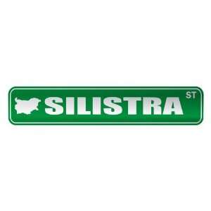   SILISTRA ST  STREET SIGN CITY BULGARIA