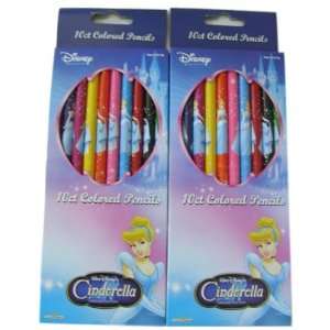    Disney Princess Cinderella Color Pencil (10 pcs Set) Toys & Games