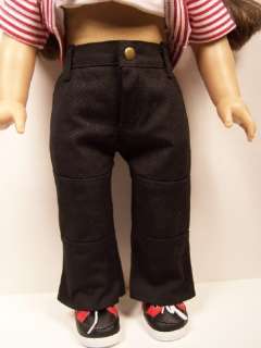 BLACK Bellbottom Pants Doll Clothes For AMERICAN GIRL♥  