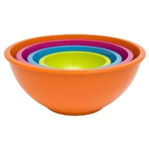 Zak Designs Colorways Small Mixing Bowls Assorted Brights Set of 4 