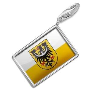  FotoCharms Lower Silesia Flag   Charm with Lobster Clasp 