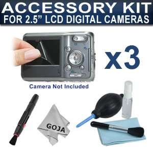  6 Pcs KIT For NIKON D60 SIGMA DP1 DP2, Includes 3 Pcs LCD 