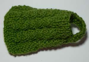 NEW Olive Green Tiny Cabled Dog Sweater for Dogs 