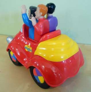 The Wiggles Wiggle And Giggle Big Red Car Sings Push Top Musical Toy 