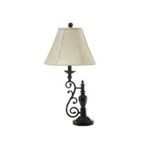  Side Scroll Table Lamp With Ta