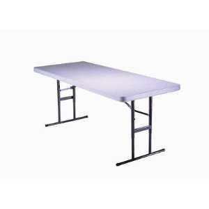  6 Commercial Grade Adjustable Table in Almond Office 