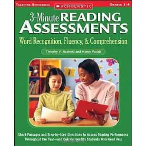    minute Reading Assessments) [Paperback] Timothy V. Rasinski Books