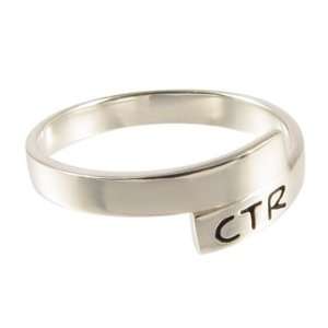  Sterling Silver Orbit CTR Ring Jewelry