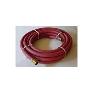  Red 100% Rubber Hose 200 psi, 75ft. Patio, Lawn & Garden