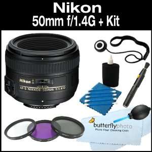  Nikon 50mm f/1.4G SIC SW Prime Nikkor Lens for Nikon 