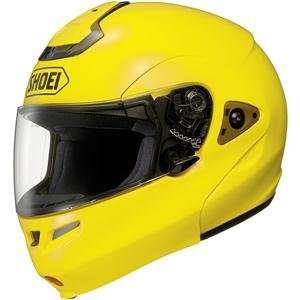 Shoei Multitec Modular Helmet   2X Large/Brilliant Yellow