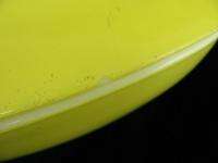 Pyrex Yellow Covered Mixing Bowl Casserole Baking Dish  