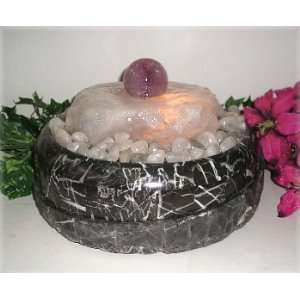   Quartz Sphere Large Tabletop Relaxation Fountain