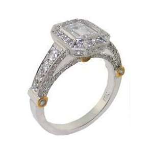  Mastini Poppea Diamond Ring without Center Stone, 6.5 Mastini 