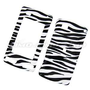 LG Incite CT810 (AT&T) Snap On Protector Hard Case Image Cover Zebra 