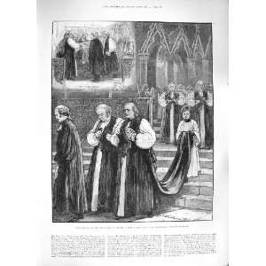  1884 CONSECRATION BISHOP SYDNEY WESTMINSTER ABBEY