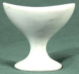 Early 1800 Ceramic Pedestal EYE BATH Maker Mark BP&C  