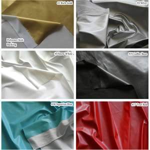 SEMI GLOSS FAUX LEATHER LIKE VINYL PLEATHER SOFT STRETCH FABRIC GOTHIC 