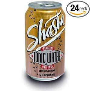 Shasta Tonic Water, 12 Ounces (Pack Of 24)  Grocery 