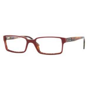  Eyeglasses Versace VE3142 868 RED HAVANA DEMO LENS Health 