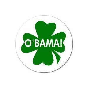  Obama ~ Shamrock / Irish PINBACK BUTTON 1.25 Pin / Badge 