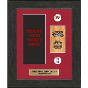  Philadelphia 76ERS Ticket Frame