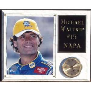  Michael Waltrip 12x15 Clock