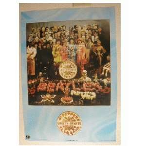  6Bo The Beatles Poster Sgt Peppers Sgt. Blue Everything 