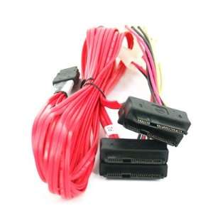   8087 to 4 x SAS SFF 8482 Pin Data/Power Cable