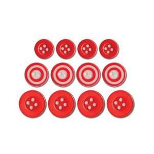    Queen and Company   Baby Buttons   Red Arts, Crafts & Sewing