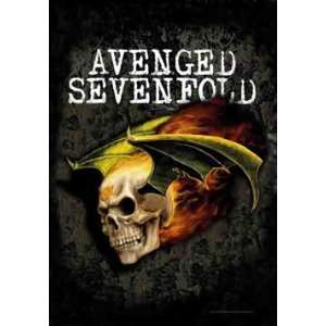 Avenged Sevenfold ~ Flying Deathbat ~ 30x40 ~ Cloth Fabric Poster Flag 