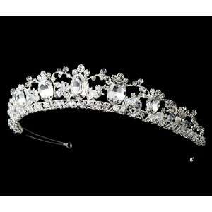    Rhinestone Galore Princess Bridal Hair Tiara Headband Jewelry