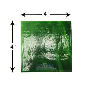Diamond tech glass tiles   stained glass 4 x 4 glass tiles in verde