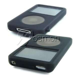  Apple iPod 5th Gen Kroo Silicone Case   Solid Black 