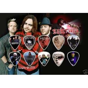  Seether Guitar Pick Display Limited To 100 Electronics