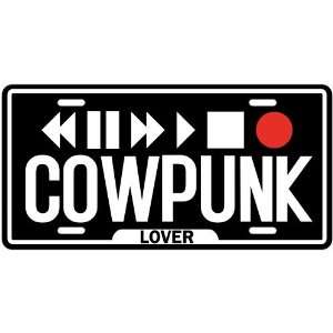 New  Play Cowpunk  License Plate Music 