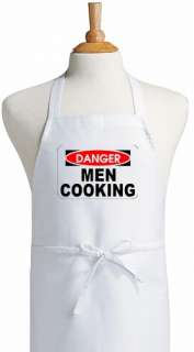 Danger Men Cooking Funny Apron For Dads That Cook  