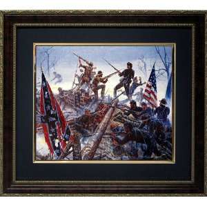  Civil War Art the Bloody Angle By Mort Kunstler 