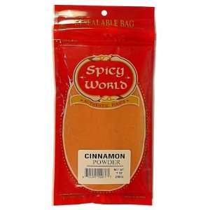 Cinnamon Powder, 7 Ounce Pouch Case Pack 24