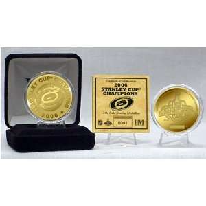 2006 Carolina Hurricanes Nhl Stanley Cup Champion 24Kt Gold Coin 