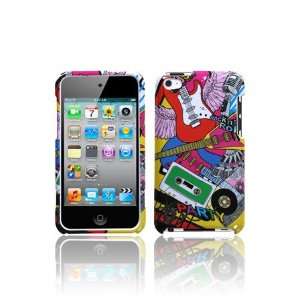  iPod Touch 4G Graphic Case   Music Life (Front & Back) (Free 