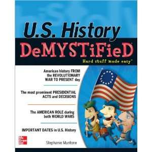  Demystified US History (9780071754637) Stephanie Muntone Books