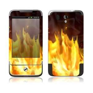 HTC Legend Decal Skin   Furious Fire