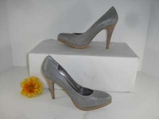 Nine West 6 M Rocha Gray Brown Pump Platform Heel Womens Shoes  