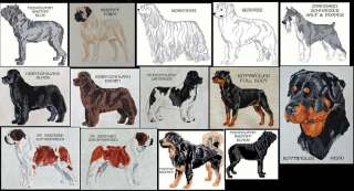 WORKING DOGS (L   Z) COUNTED CROSS STITCH PATTERNS  