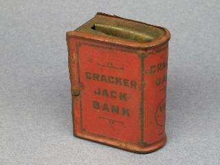 RARE Cracker Jack BOOK BANK Red  
