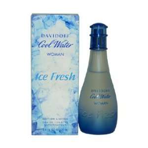  Cool Water Ice Fresh By Zino Davidoff For Women   3.4 Oz 