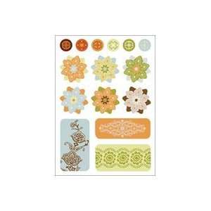  SEI Oasis Epoxy Stickers 3.5x4.75 Sheet 3 Pack 