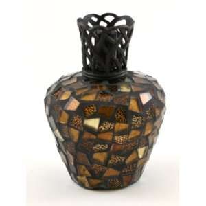  Amber Mini Moroccan Mosaic Fragrance Lamp by La Tee Da 